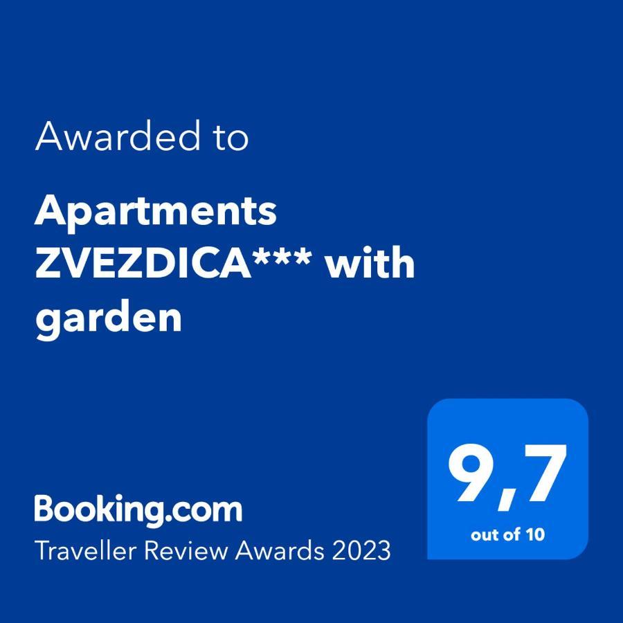 Apartments Zvezdica*** With Garden Замбратия Экстерьер фото